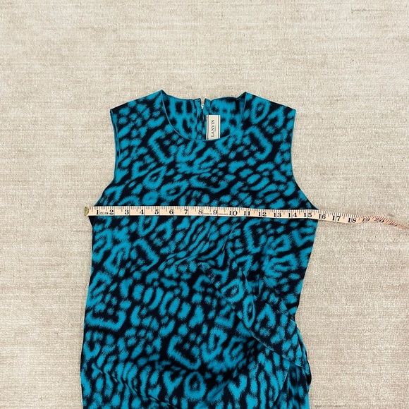 Lanvin Leopard Print Sheath Dress - Picture 8 of 12